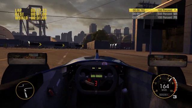 Japan | Yokohama | Docks Route C1 | Open Wheel | Dallara Formula 3 | 30.490 смотреть онлайн