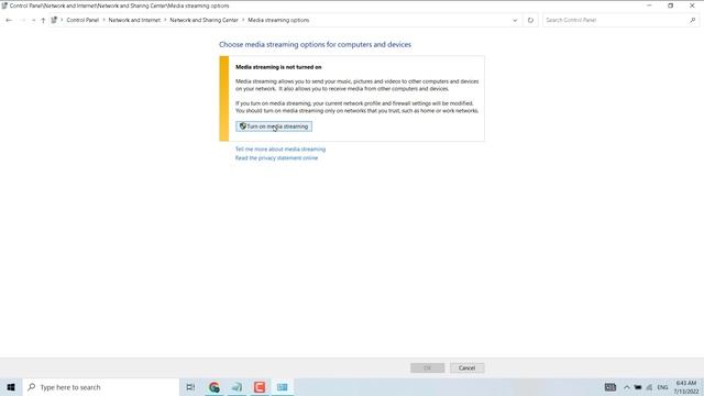 How to Turn ON Media Streaming in Windows смотреть онлайн