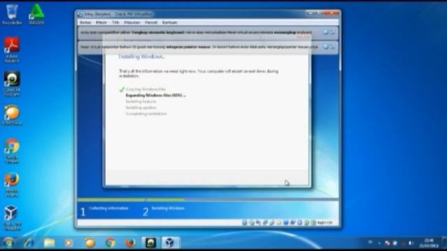 Tutorial instal windows 7 untuk 32 bit смотреть онлайн