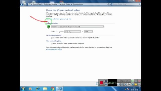 Windows 7 update kha se band kare, windows 7 update disable kare, windows update on kha se Karey смотреть онлайн