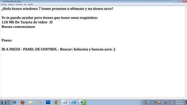 ¿Solucionar problemas con Aero En Windows 7 Home premiun o Windows Ultimate? смотреть онлайн