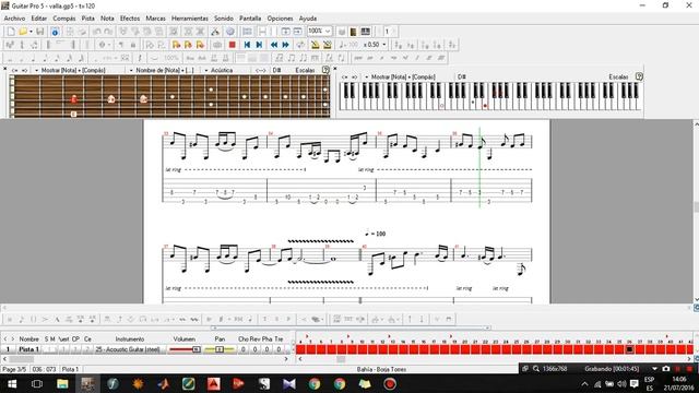 Acoustic [Guitar Pro 5] смотреть онлайн