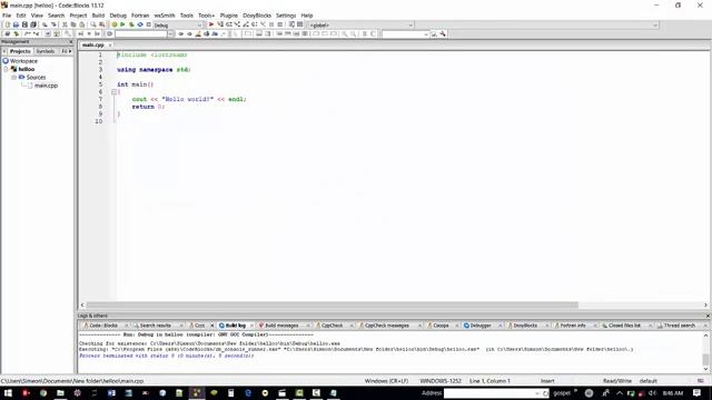 displaying a message in c++ смотреть онлайн