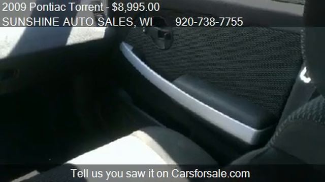 2009 Pontiac Torrent Base 4dr SUV for sale in MENASHA, WI 54 смотреть онлайн