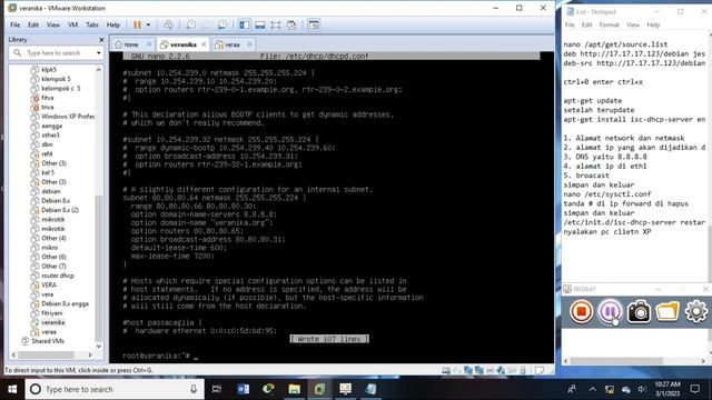 Konfigurasi IP di windows XP смотреть онлайн