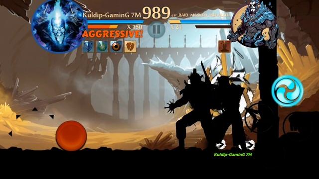 Shadow Fight 2 Black Shougun and Blue Rider Gameplay Android - Kuldip-GaminG 7M смотреть онлайн