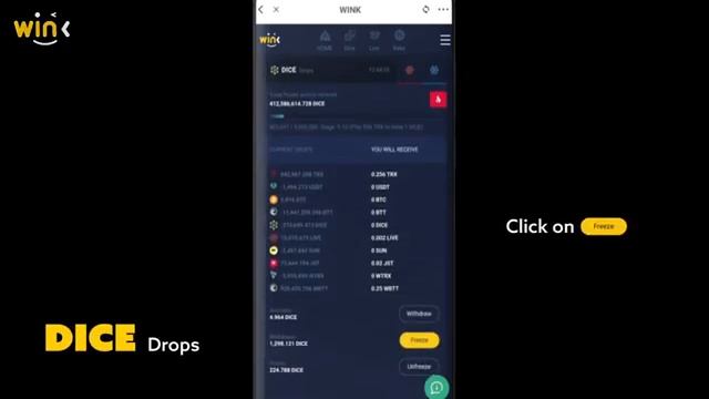 $WINK HOW TO STAKE WIN TOKEN смотреть онлайн