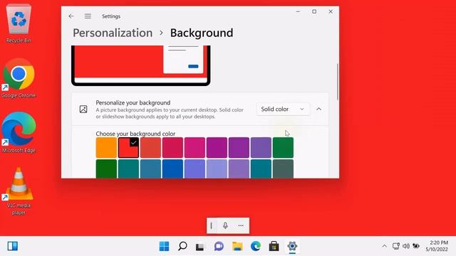 How to Change Your Windows 11 Wallpaper | How To Change Desktop Background image in Windows 11 2022 смотреть онлайн
