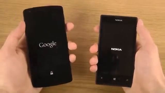 Google Nexus 5 Android 4 4 KitKat vs Nokia Lumia 520 Windows Phone 8 Which Is Faster смотреть онлайн