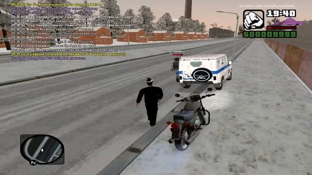 УБЕГАЕМ НА МОТИКЕ "ВОСХОД" UGM RolePlay (CRMP) смотреть онлайн