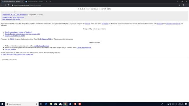 How to install R and R studio | Installation of R & Rstudio with R introduction смотреть онлайн