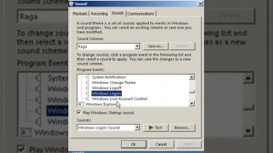 Windows 7 Raga scheme all sounds...