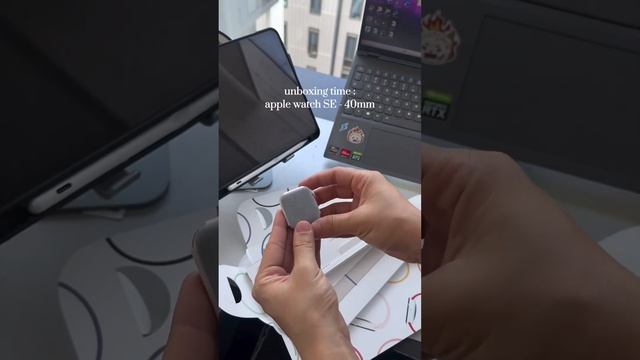 unboxing my new apple watch⌚️❤️ #unboxingtime #unbxoing #unboxingapplewatch #applewatchse2 смотреть онлайн