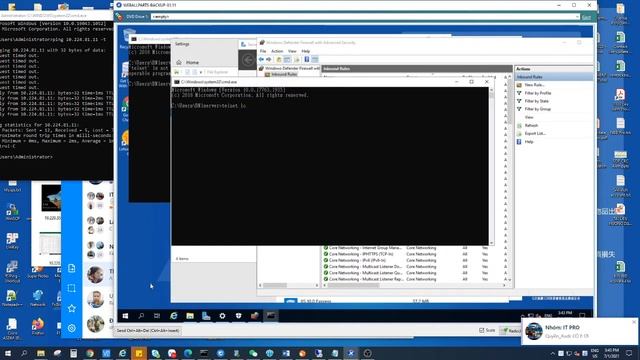 ICMP OPEN WINDOWS FIREWALL смотреть онлайн