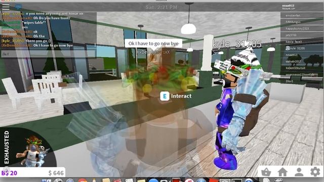 A day in my life pt.2|| THIEF AT STARBUCKS|| Bloxburg смотреть онлайн