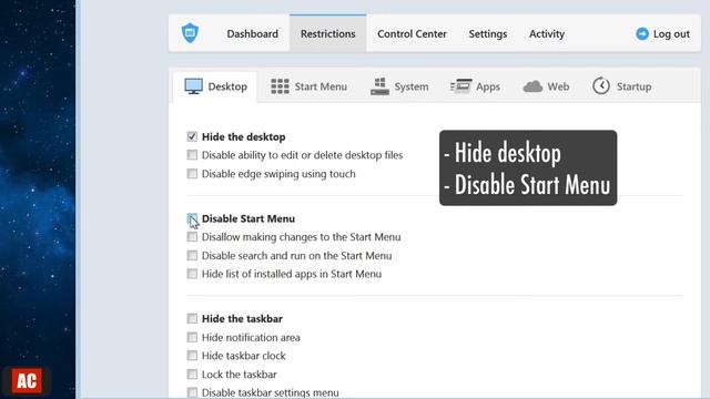 Deskman - Restrict Access to Windows смотреть онлайн