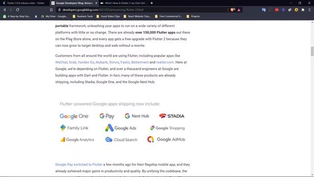 Flutter 2.0 Update - What This Upgrade Has Changed & What's New смотреть онлайн