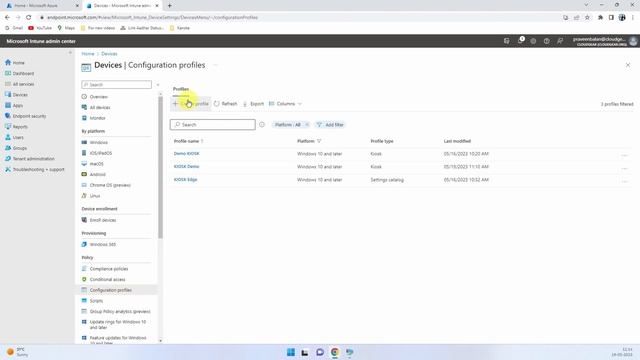 Intune KIOSK Mode Settings Single-App Windows 10 & 11 | Device Configuration & Edge Browser Profile смотреть онлайн