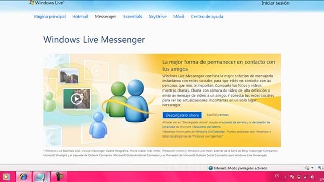 Descargar Windows live MESSENGER смотреть онлайн
