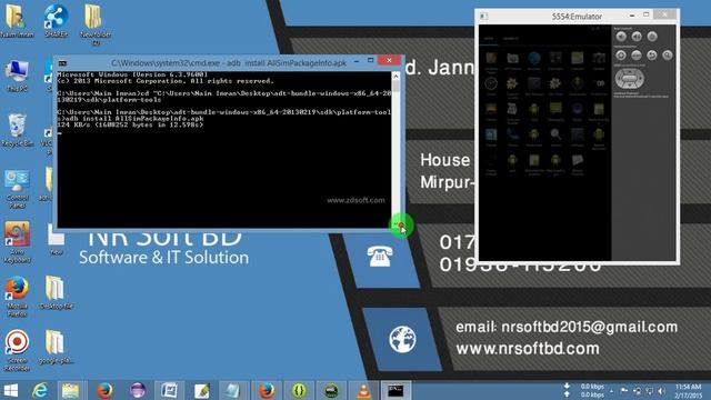 How to install apk file on Eclipse Emulator смотреть онлайн