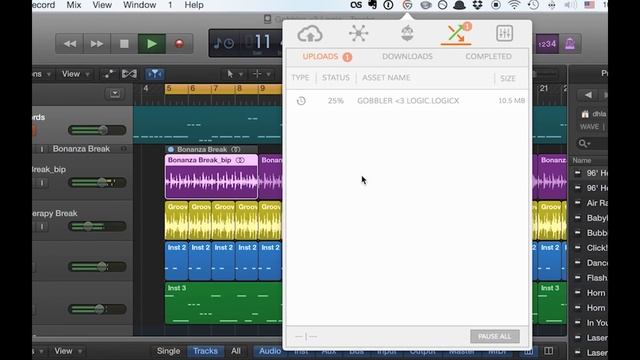 Gobbler integration in Logic Pro смотреть онлайн