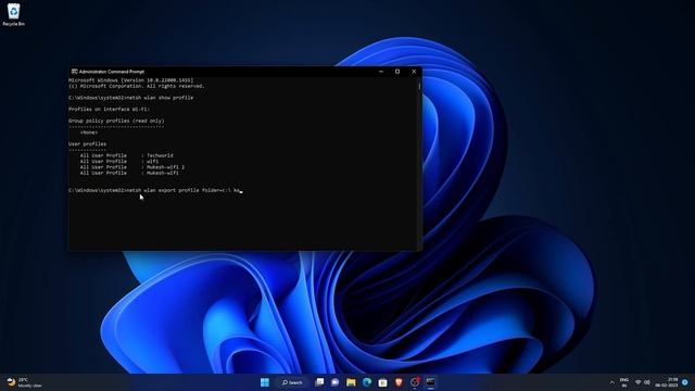 CMD: Find all WI-FI passwords with only 1 command | Windows 10/11 смотреть онлайн