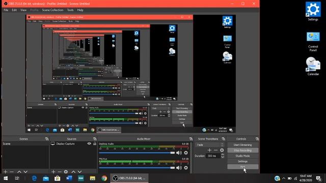 How to screen record on Windows 10 (OBS Studios) Free смотреть онлайн