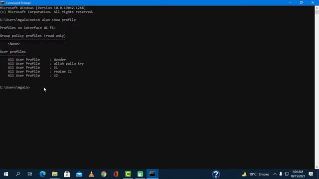 CMD Show Wi Fi Password How to Find your WiFi Password Windows 1087XP смотреть онлайн