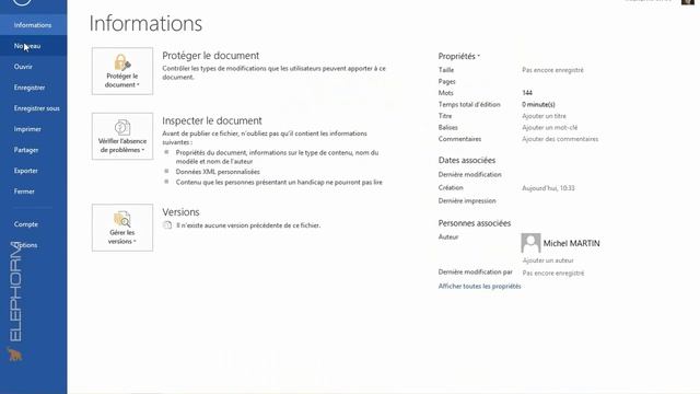 WORD 7 - Création d un nouveau document смотреть онлайн