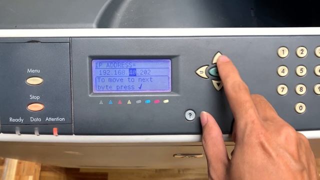 Set Static IP For HP Printer CP6015dn смотреть онлайн