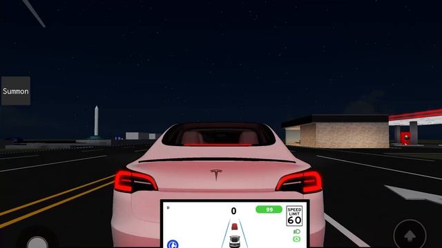 Tesla Autopilot And Xmas #tesla #roblox #car #elonmusk