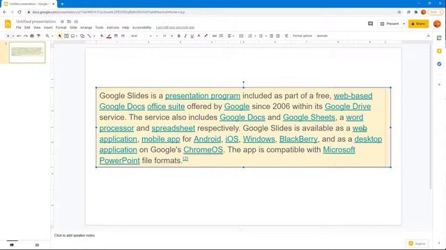 Google Slides Tutorial - Lesson 95 - Borders and Lines смотреть онлайн
