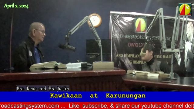 DWXI 1314 AM Live Streaming (Tuesday - April 2, 2024) #kawikaanatkarunungan смотреть онлайн