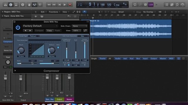 Master Compression in Logic Pro X смотреть онлайн