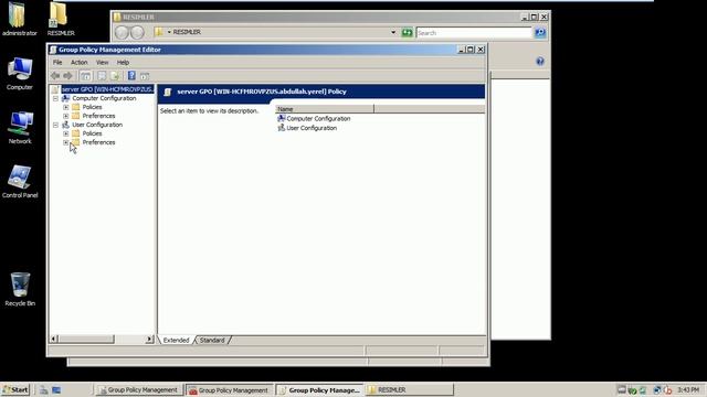 Windows Server 2008'de Organization Unit kurulumu ve ayrı GPO ayarlamaları смотреть онлайн