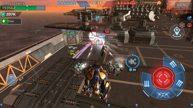 Memu Emulator 7.2.2 ile Walking War Robot denemesi (android 7.1 64bit) смотреть онлайн