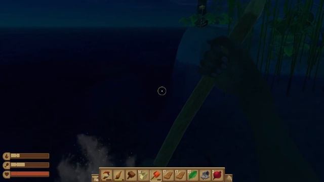 Raft: How to change the direction of the raft towards an island смотреть онлайн