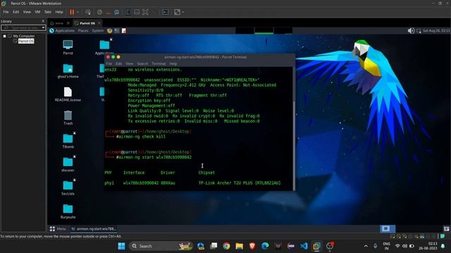 How to Jam/block any Wi-fi Network | Parrot OS | Hindi смотреть онлайн