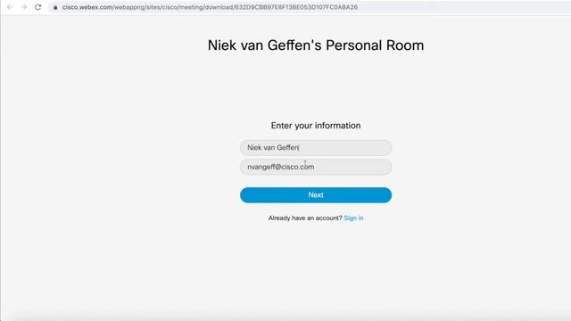 How to join a Cisco Webex Meeting from the Webbrowser? смотреть онлайн