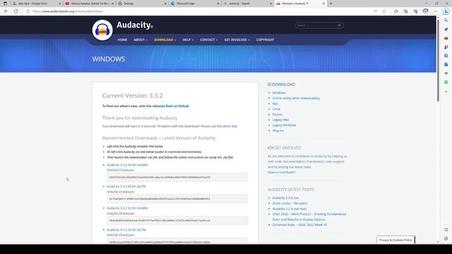 How To Download Audacity For Your System FREE [Windows, Mac, Linux] смотреть онлайн