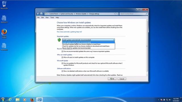 How to Auto update windows 7 смотреть онлайн