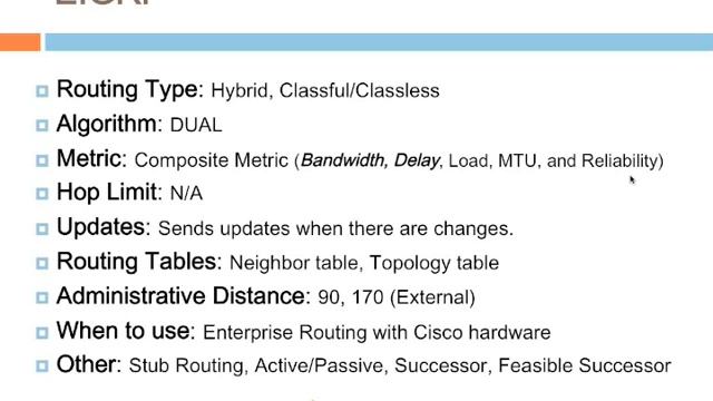 Cisco IP Routing Overview - Part 3 смотреть онлайн