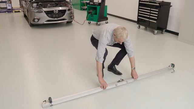 Front radar calibration with Hella Gutmann mega macs PC смотреть онлайн