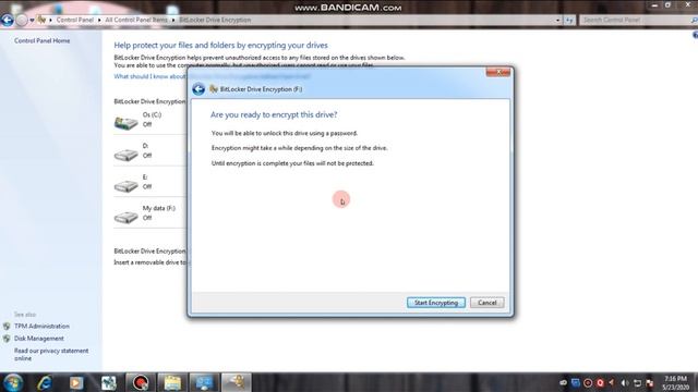 lock any drive without any software. смотреть онлайн