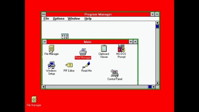 Destroying Windows 3.10 by deleting it #windows3 #windows #retro #vintage смотреть онлайн