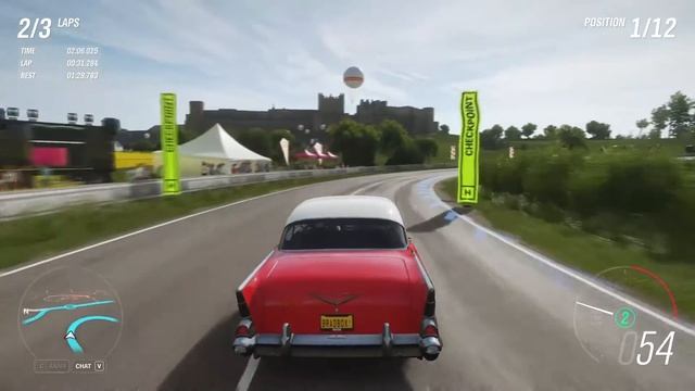 Forza Horizon 4 Gameplay | Great BRITAIN — Racing Through the Years-50S — Bamburgh Coast Circuit смотреть онлайн