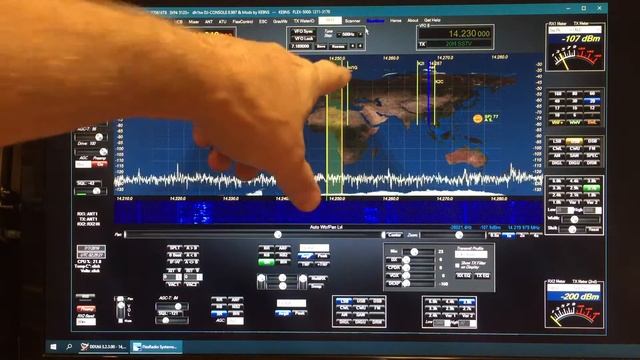 PowerSDR 2.7.2 ke9ns Rev T8 PowerMate and BandStack features смотреть онлайн