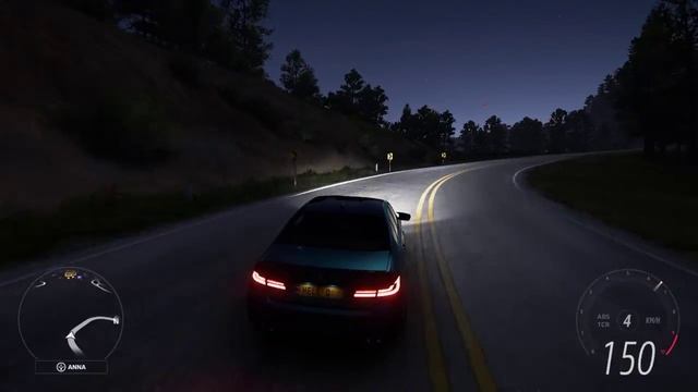Forza Horizon 5 BMW M5 Night ride смотреть онлайн