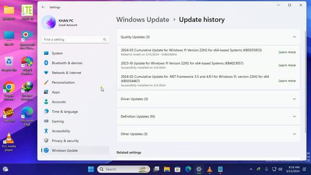 How To Fix Update KB5035853 Not Installing On Windows 11 (Version 23H2/22H2) In 2024 By KING SOFTWR смотреть онлайн