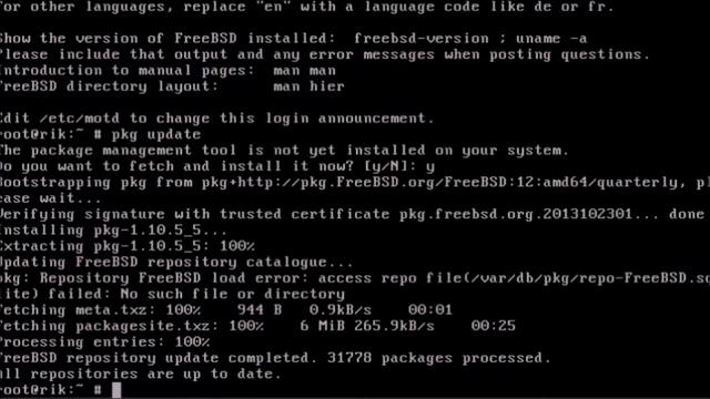 Installare FreeBSD + Mate смотреть онлайн